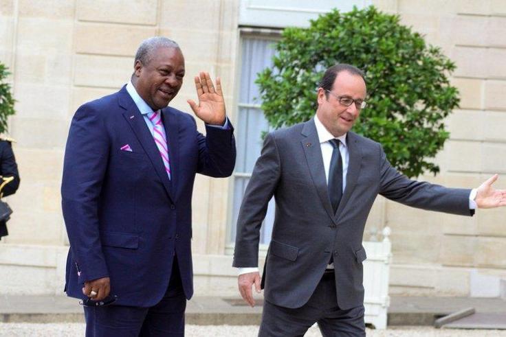 President Mahama and Hollande