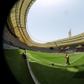 Doha's Khalifa International Stadium is seen on May 18, 2017, after it was refurbished ahead of the Qatar 2022 FIFA World Cup