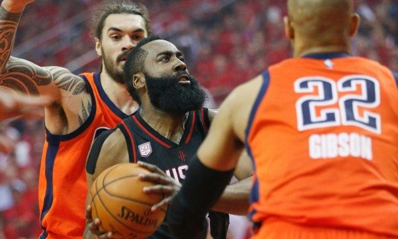 Harden powers Rockets past Westbrook's Thunder in playoffs | Pulse Ghana