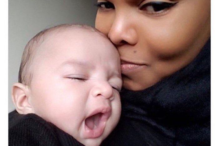 Janet Jackson and son, Eissa