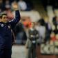 Real Zaragoza's coach Manolo Jimenez reacts during the Spanish league football match between Valencia CF and Real Zaragoza at the Mestalla stadium in Valencia on March 21, 2012