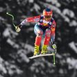 Steven Nyman of the US jumps during the men's second downhill practice of the FIS Ski Alpine World Cup, at the Hahnenkamm ski run in Kitzbuehel, Austria, on January 18, 2017
