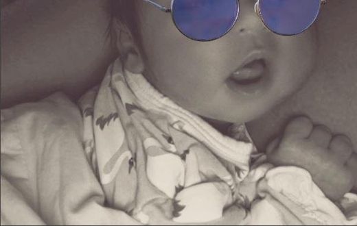 Dream Renne Kardashian trying out her first sunshade