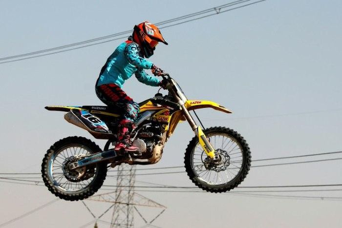 Iranian motorbike champion Behnaz Shafiei has become a symbol of the shifting social norms for women