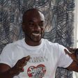 Highlife artiste, Kwabena Kwabena with a smile