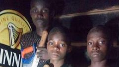 The kid robbers armed for operation