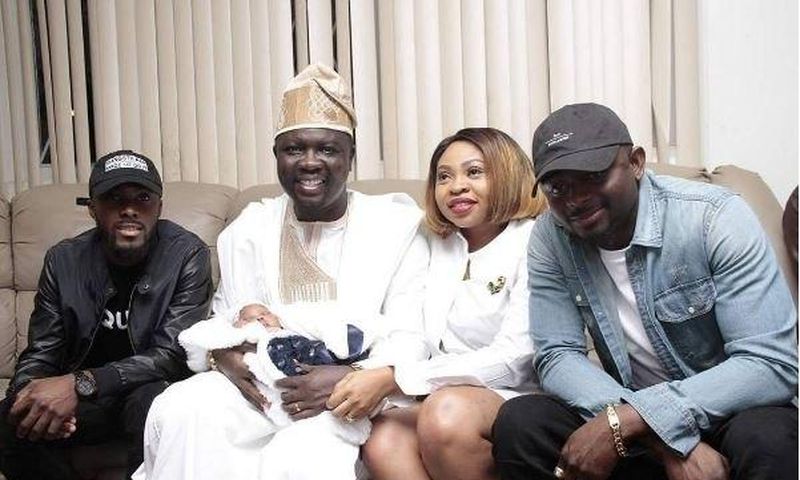 Photos from Seyilaw's baby christening