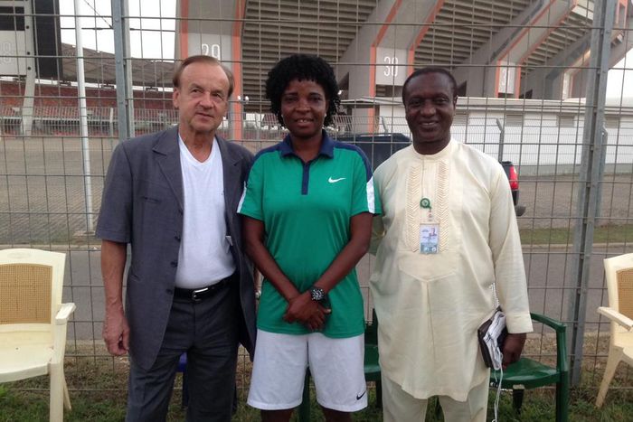 Gernot Rohr and Super Falcons