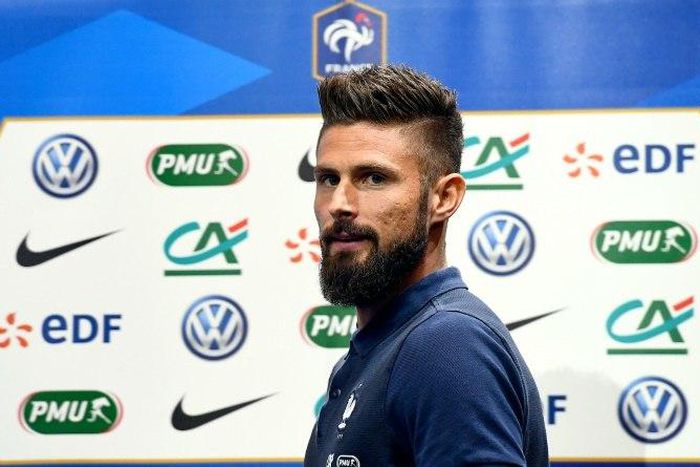 France's forward Olivier Giroud missed out last time because of a toe injury, but is back to fitness and scored twice for Arsenal at the weekend