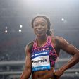Elaine Thompson clocked a world leading 100 metres time of 10.78 seconds in Shanghai last week