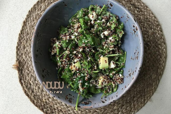 Quinoa and avocado salad (Ndudu by FaFa)