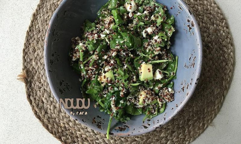 Quinoa and avocado salad (Ndudu by FaFa)