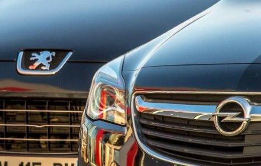 French carmaker PSA acquires General Motors' European subsidiary, which includes the Opel and Vauxhall brands, for 1.3 billion euros