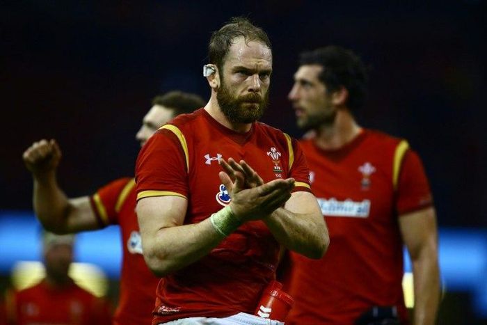 Wales skipper Alun Wyn Jones is set to become the first Welshman to start 100 Tests for his country