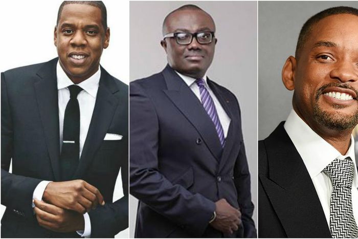 Jay Z, Bola Ray and Will Smith