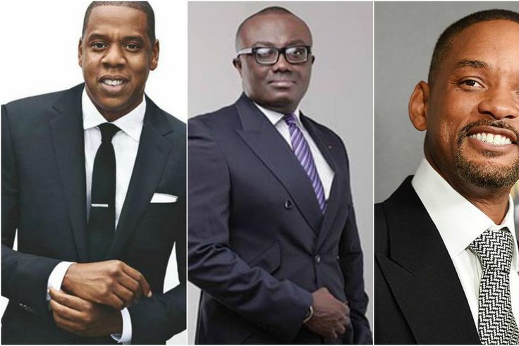 Jay Z, Bola Ray and Will Smith
