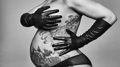 Blac Chyna strips for Elle Magazine