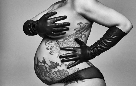 Blac Chyna strips for Elle Magazine