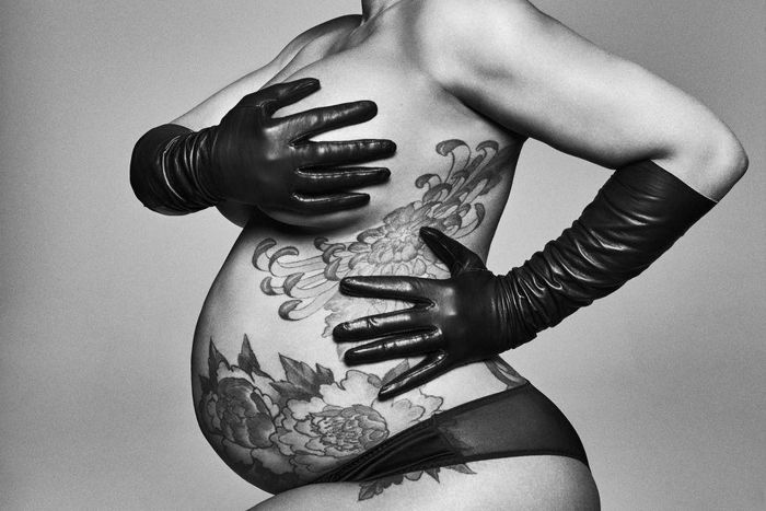 Blac Chyna strips for Elle Magazine