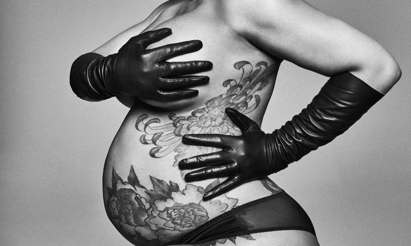 Blac Chyna strips for Elle Magazine