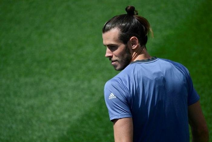 Real Madrid's Welsh forward Gareth Bale attends a training session at Valdebebas Sport City in Madrid on May 30, 2017 at the Media Day event prior to the UEFA Champions League football match final Juventus vs Real Madrid