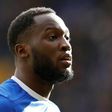 Everton's Belgian striker Romelu Lukaku looks on during a Premier League football match in London on March 5, 2017