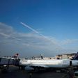 Aircrafts of German carrier Lufthansa are seen through the windows of gate B at Fraport airport in Frankfurt, Germany, May 28, 2016.   REUTERS/Kai Pfaffenbach