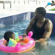 Tunji Teebillz Balogun and son, Jamil Balogun