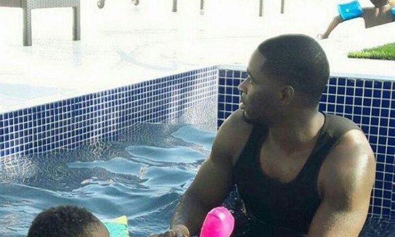 Tunji Teebillz Balogun and son, Jamil Balogun
