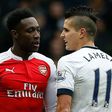 Tottenham Hotspur's Erik Lamela (right) and Arsenal's Danny Welbeck pictured during a Premier League match at White Hart Lane in London on March 5, 2016