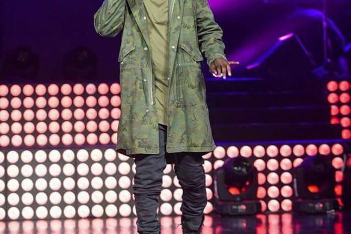 Sarkodie performing at the 2016 Vodafone Ghana Music Awards