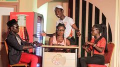 A scene in the play