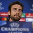 Juventus' midfielder Claudio Marchisio attends a press conference on the eve of the UEFA Champions League football match Juventus Vs GNK Dinamo Zagreb on December 6, 2016 at the 'Juventus Stadium' in Turin