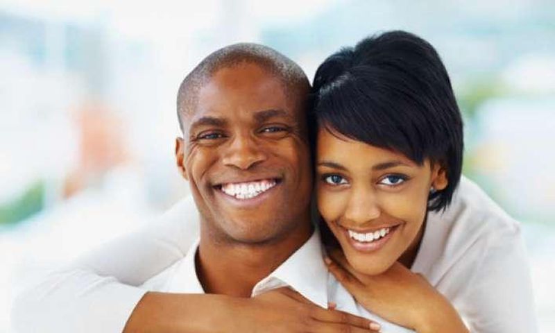 Happy couple