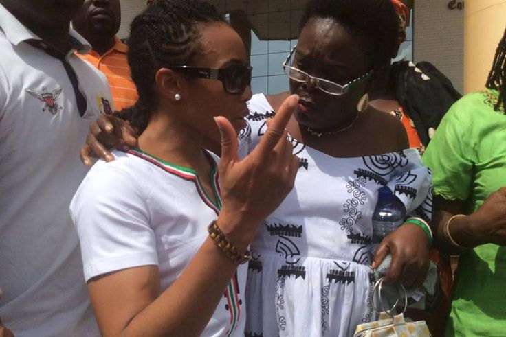 Parliamentary candidate of the NDC, Dr Zanetor Rawlings