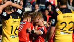 The Wellington Hurricanes swamp Japan's hapless Sunwolves in an embarrassingly lopsided game