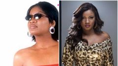 Omotola Jalade-Ekeinde before and after