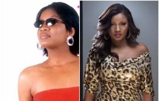 Omotola Jalade-Ekeinde before and after
