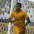 Australia's Tim Cahill celebrates after scoring a goal during their 2018 World Cup qualifying match against United Arab Emirates, at the Mohammed Bin Zayed Stadium in Abu Dhabi, on September 6, 2016