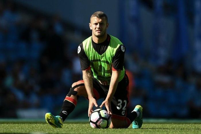 Bournemouth's midfielder Jack Wilshere, pictured in September 2016, has convinced England interim manager Gareth Southgate he is worthy of a recall