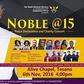 Noble @ 15 Peace Declaration and Charity Concert slated for November 6