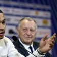 Lyon's new Dutch forward Memphis Depay (left) addresses a press conference in the French city on January 20, 2017