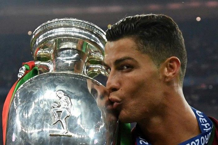 Cristiano Ronaldo won Euro 2016 with Portugal