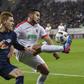Leipzig's Timo Werner (L) and Augsburg's Raul Bobadilla vie for the ball during their Bundesliga match in Augsburg, southern Germany, on March 3, 2017