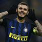Inter Milan's forward Mauro Icardi celebrates after scoring on November 6, 2016
