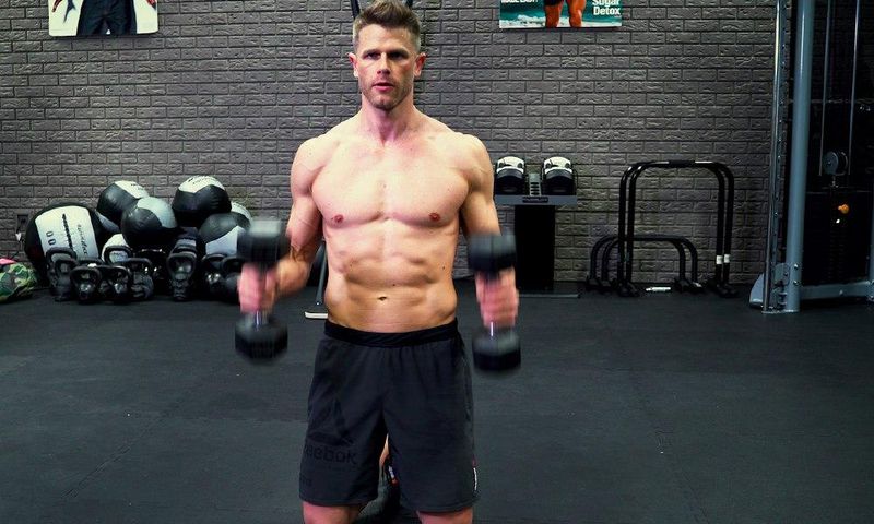 biceps triceps core