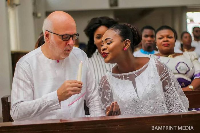 Kafui Danku and husband