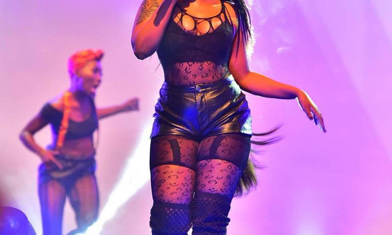 Victoria Kimani at the 2016 Soundcity Awards.