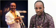 Daddy Lumba and Kwame Anokye aka Daddy Lumba Jnr.