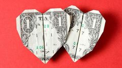 Money and love on Valentine's Day